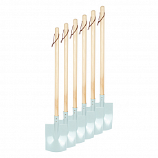 small foot Spaten - hellblau - 6er-Set 298150