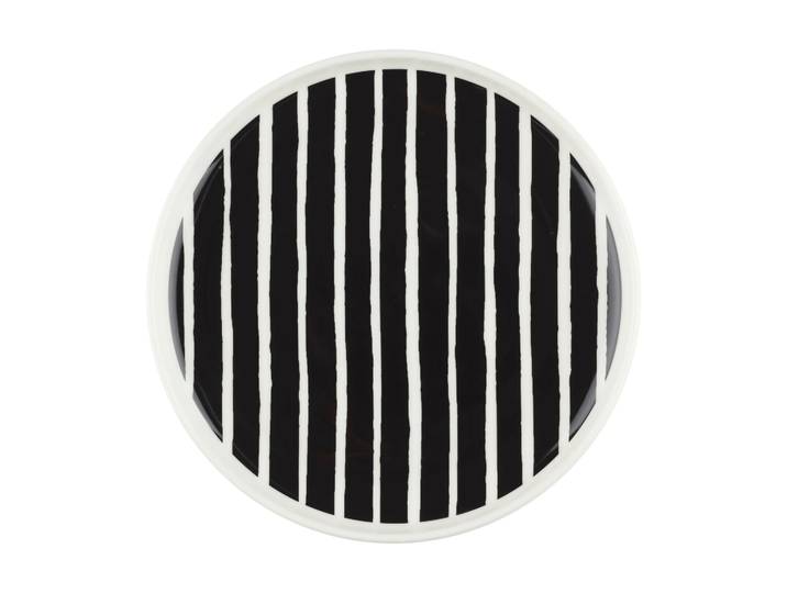 Marimekko Assiette Oiva Piccolo Ø20 cm White-black