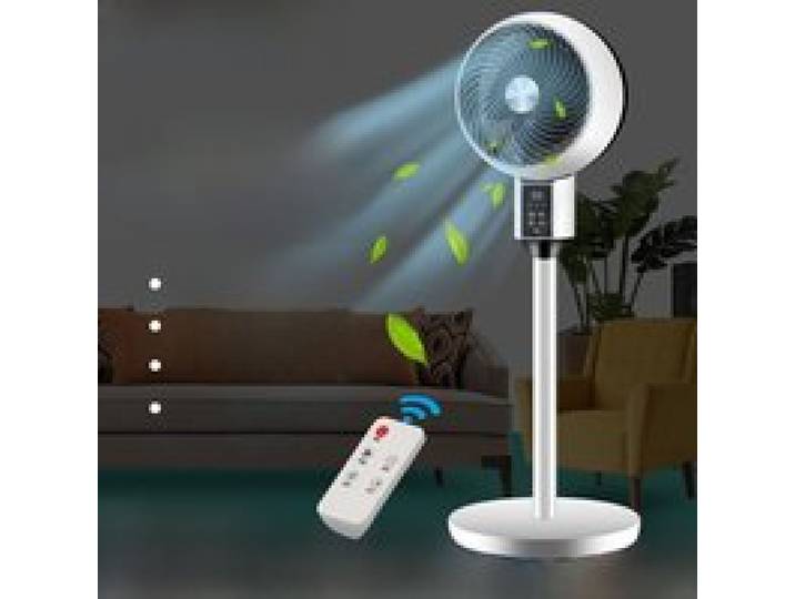 Ventilateur de Circulation dAir - Silencieux Multifonction 50W Blanc