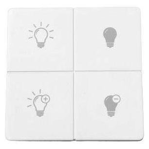 Light Solutions Lightbee Zigbee tangent med ikoner (5714255007732)