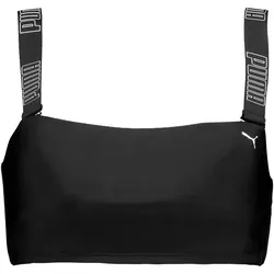 PUMA Swim Bandeau Bikini-Oberteil Damen 03 - black L