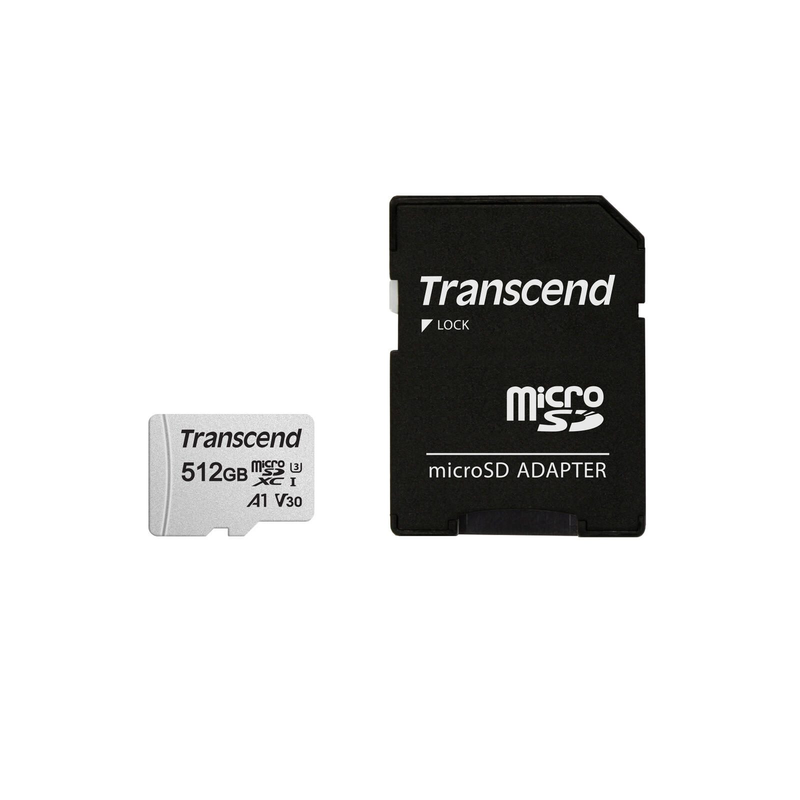 Transcend 300S Speicherkarte 512 GB TS512GUSD300S-A