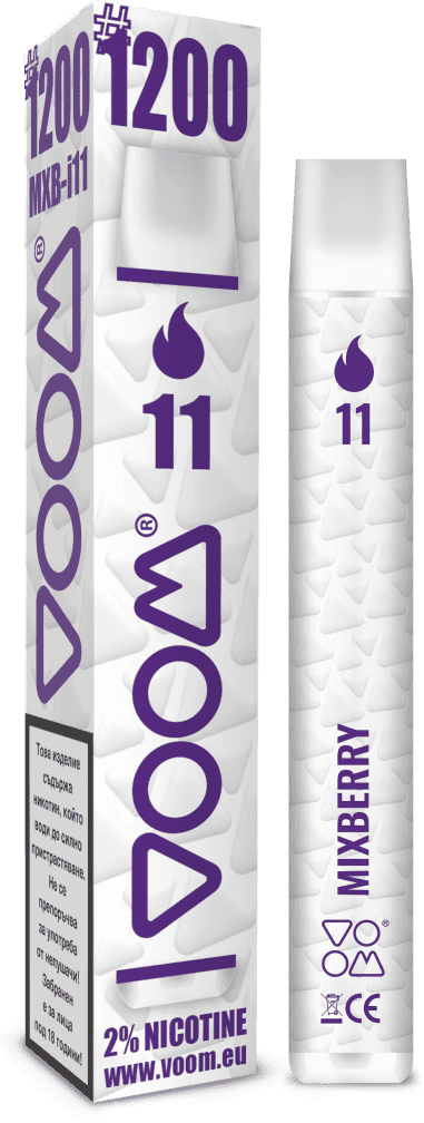 VOOM #1200 11 Mix Berry - 2% nicotine - 1  single unit