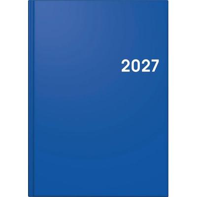 BRUNNEN 1079561037 Buchkalender Mod. 795 2027 A5, Kunststoff, blau