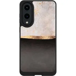 Nivocase Handyhülle für Samsung Galaxy S25 Edge Hülle NIVOpure Case Schwarz Abstrakt Black & White Trends (Samsung Galaxy S25 Edge), Smartphone Hülle, Schwarz