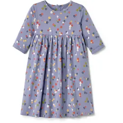 Tchibo - Baby-Jerseykleid - Baby - Gr. 74/80 - lila/geblümt
