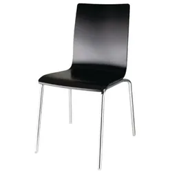 Bolero Stuhl schwarz - 4 Stück