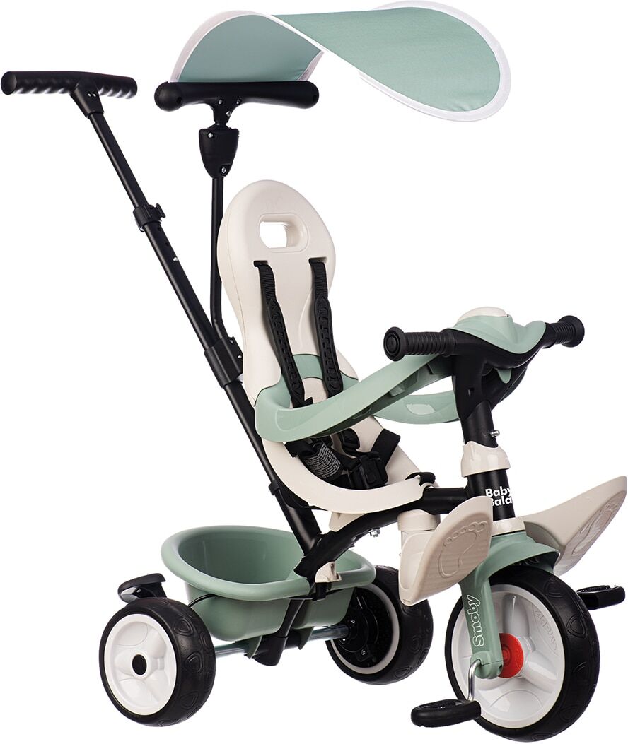 Smoby Triciclo Life Baby Balade progresivo 3 en 1 que combina seguridad, comodidad y diversión. .