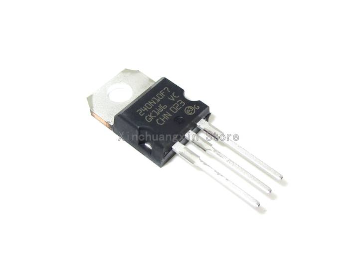 Transistor à canal N 240N10F7 à-220, 100 V, 110a, effet de champ MOSFET