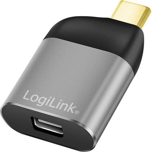 LogiLink CUA0205 USB-C naar Mini DisplayPort adapter met aluminium behuizing