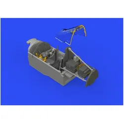 Eduard P-38G cockpit for Tamiya