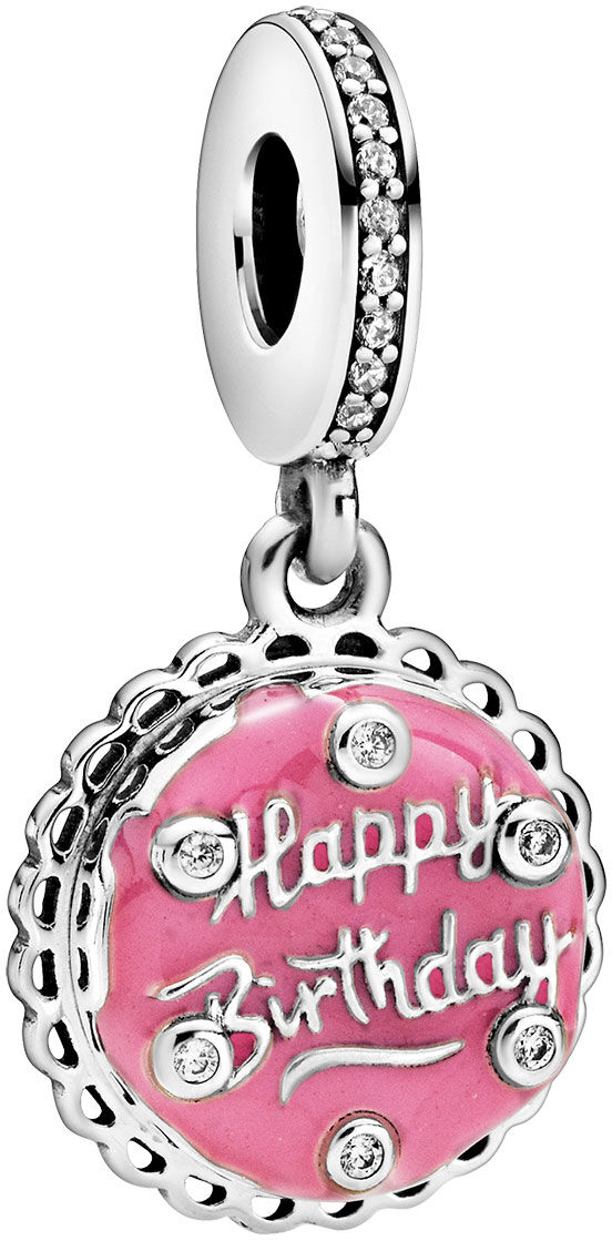 Pandora Pink Birthday Cake charm 798888C01