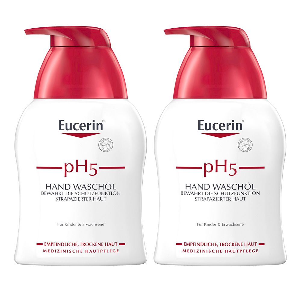 Eucerin pH5 Hand Waschöl 2x250 ml Flüssigseife