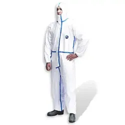 Chemie-Schutzoverall Typ 4/5/6 "Tyvek® 600 Classic Plus" - M - Weiß