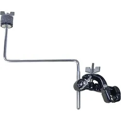 Dixon PA-HCM-SP Beckenhalter für Spannreifen, Instrumentenständer + Halter, Schwarz, Silber