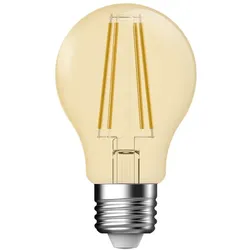 Nordlux LED Filament-Leuchtmittel DECO A60, E27, 4.2W 2500K 400lm, dimmbar, gold NORD-2080012758