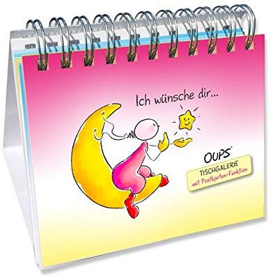 Kurt Hörtenhuber - Oups Postkarten-Tischgalerie: Ich wünsche dir... - Preis vom 15.10.2026 23:06:25 h