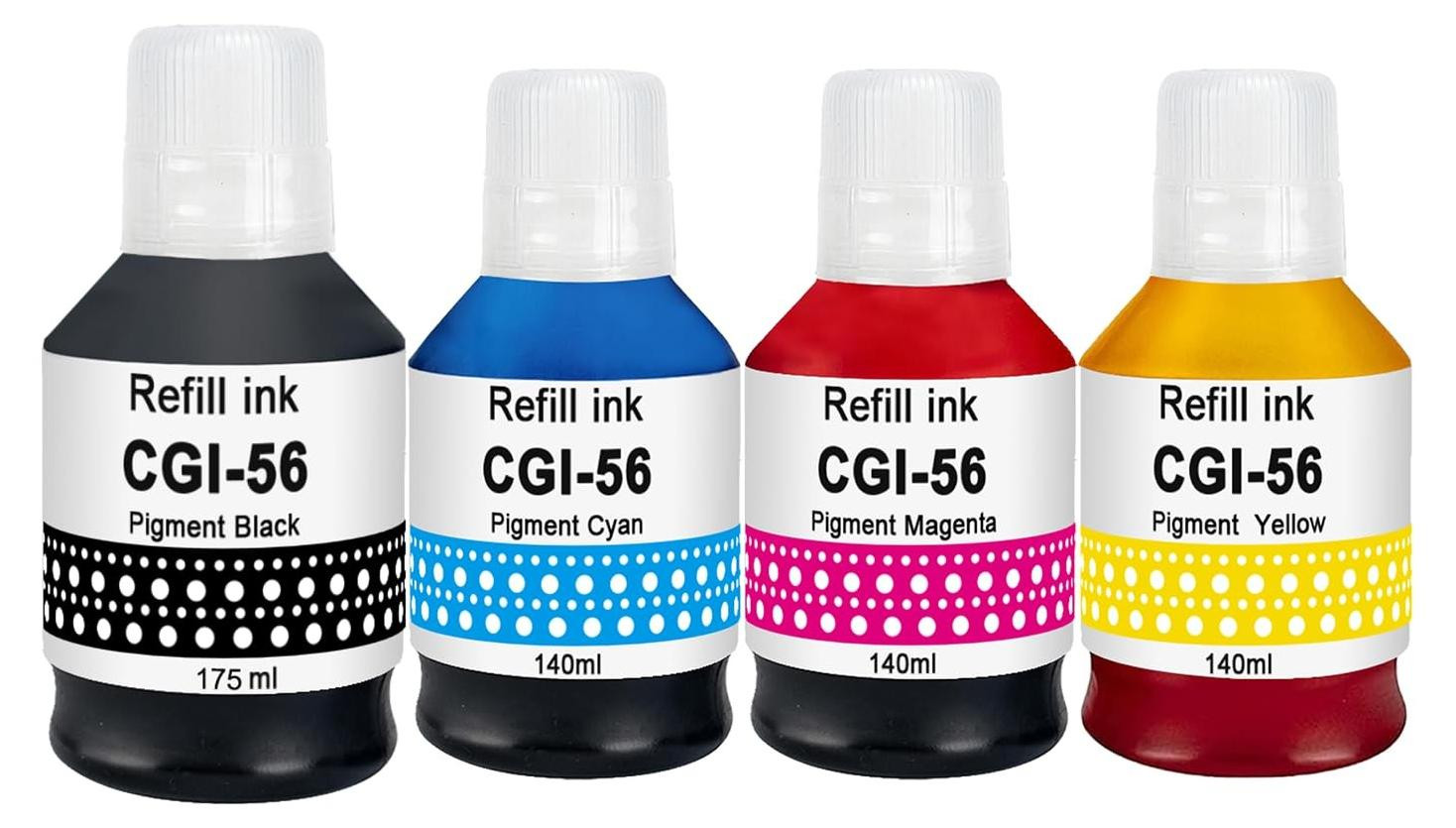 Solidchoice GI56 Inktcartridge Multipack voor Canon MAXIFY Printers