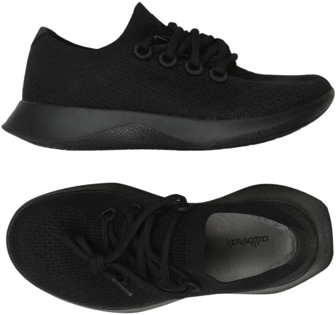 Allbirds Damen Sneaker, Schwarz, Gr. EU 37, kein / Etikett - Second Hand