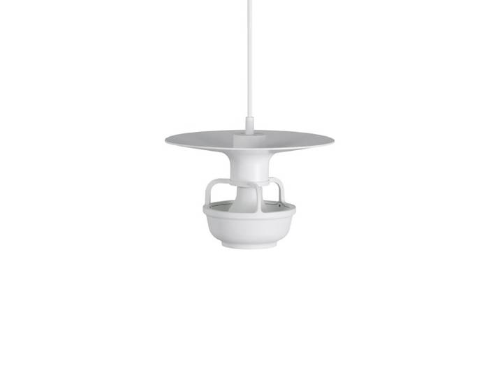 ARTEK suspension KORI PENDANT LIGHT WITH DISC SHADE (Blanc - Métal)