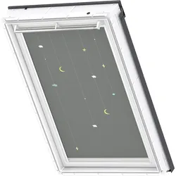 Disney & VELUX Goodnight Collection Verdunkelungsrollo DKL manuell Disney Mobile 4665, C02, GEL,Manuell,VELUX,weiße Schiene