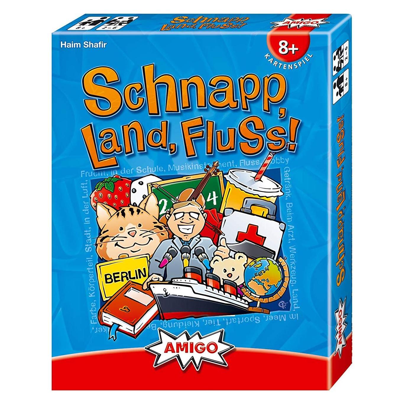 Amigo Schnapp, Land, Fluss! (Deutsch, 2 - 6 Spieler) (07930)