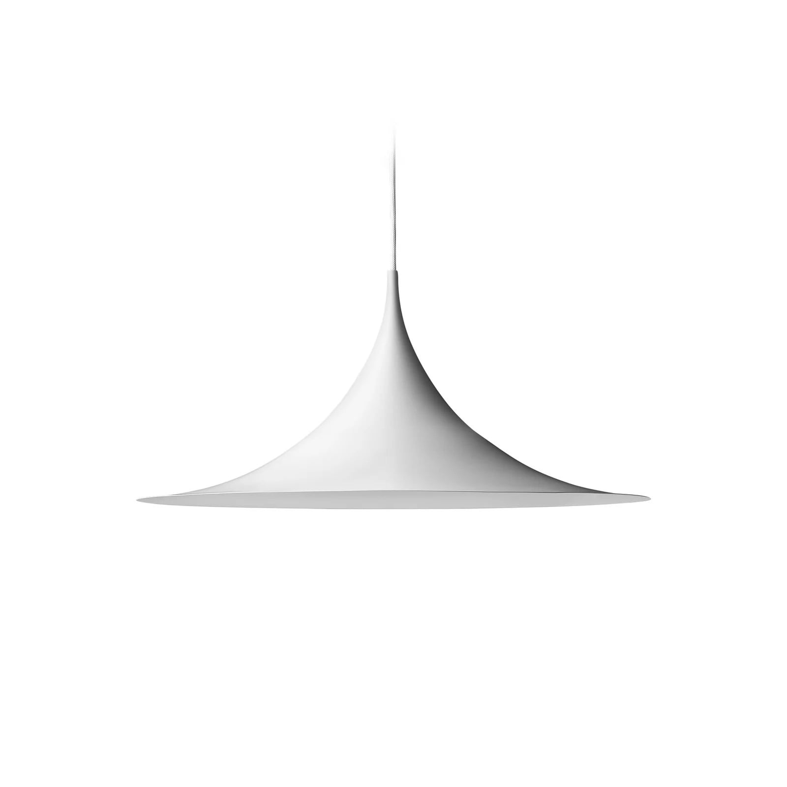 Gubi Semi hanglamp wit metaal Ø 90 cm
