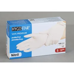HYGOSTAR Einmalhandschuhe SAFE PREMIUM S weiß