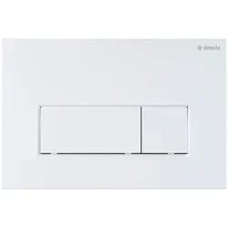 Deante, Betätigungsplatte, Control Button Slim Wc Bianco Model 1
