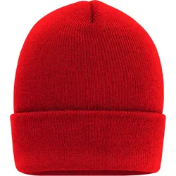 Myrtle Beach Unisex Strick Beanie MB7139 fire red one size