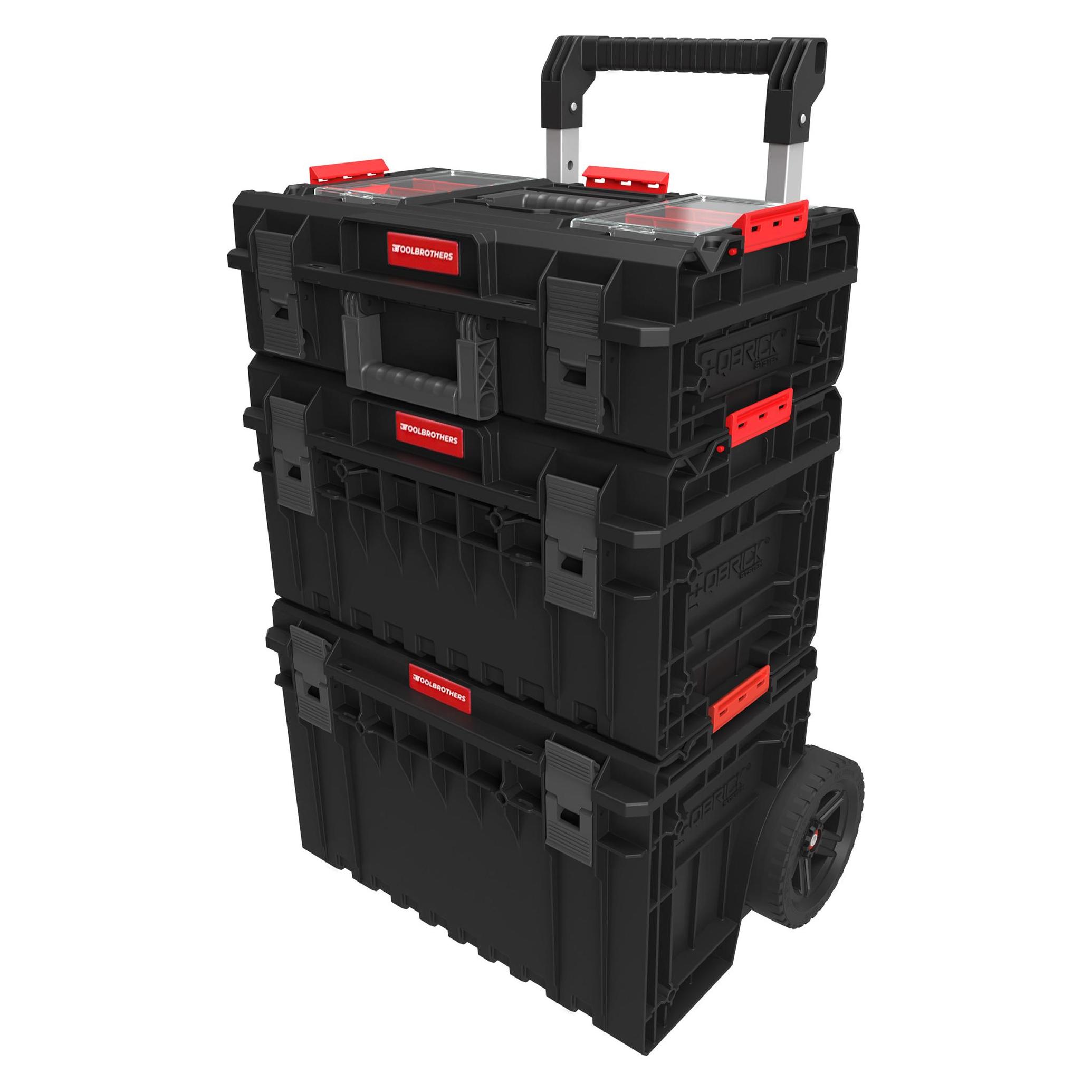 Tool Brothers Toolbrothers RHINO Set 1 ECO Workshop Set XXL Cart + Comfort+ Höhe L + Comfort+ Höhe M stapelbar (44771670)