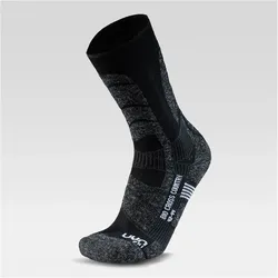 UYN Ski Cross Country One Skisocken Damen B014 - black/anthracite 39-40