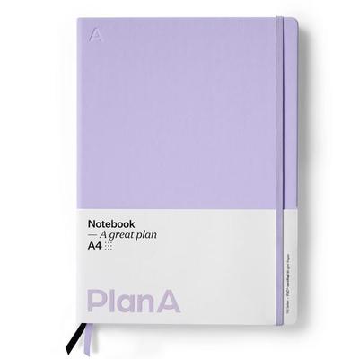Notizbuch A4 Hardcover Punktiert Mauve Purple, von , Bücher.de