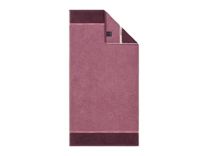 Joop! Duschtuch Joop! Mode, Rosa, Schriftzug, 80x150 cm, Oeko-Tex® Standard 100, Aufhängeschlaufe, strapazierfähig, durchgefärbt, angenehm weich, hochwertige Qualität, schnelltrocknend, Heimtextilien, Badtextilien, Duschtücher