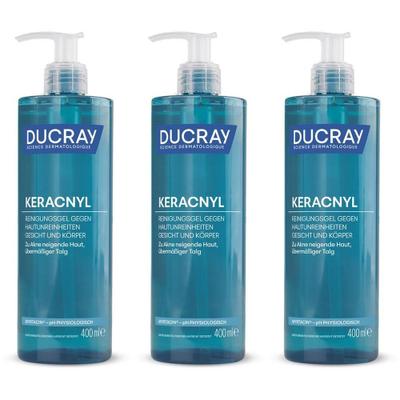 Ducray Keracnyl Waschgel x3 3x400 ml Gel