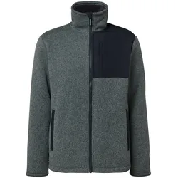 Tchibo - Thermo-Strickfleecejacke - Herren - Gr. XL - grün