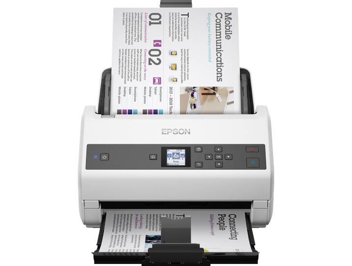 Epson WorkForce DS-870, 600 x 600 DPI, 30 bit, 24 bit, 10 bit, 8 bit, 65 ppm B11B250401