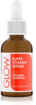 Catrice Glow Super Vitamin sérum iluminador com vitaminas 30 ml. Glow Super Vitamin