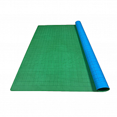 Chessex Spielmatte - Reversible Megamat? Blue-Green (88x122cm) with 25.4mm Squares 293599