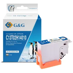 G&G XL-Druckerpatrone kompatibel EPSON 202XL Kiwi fotoschwarz