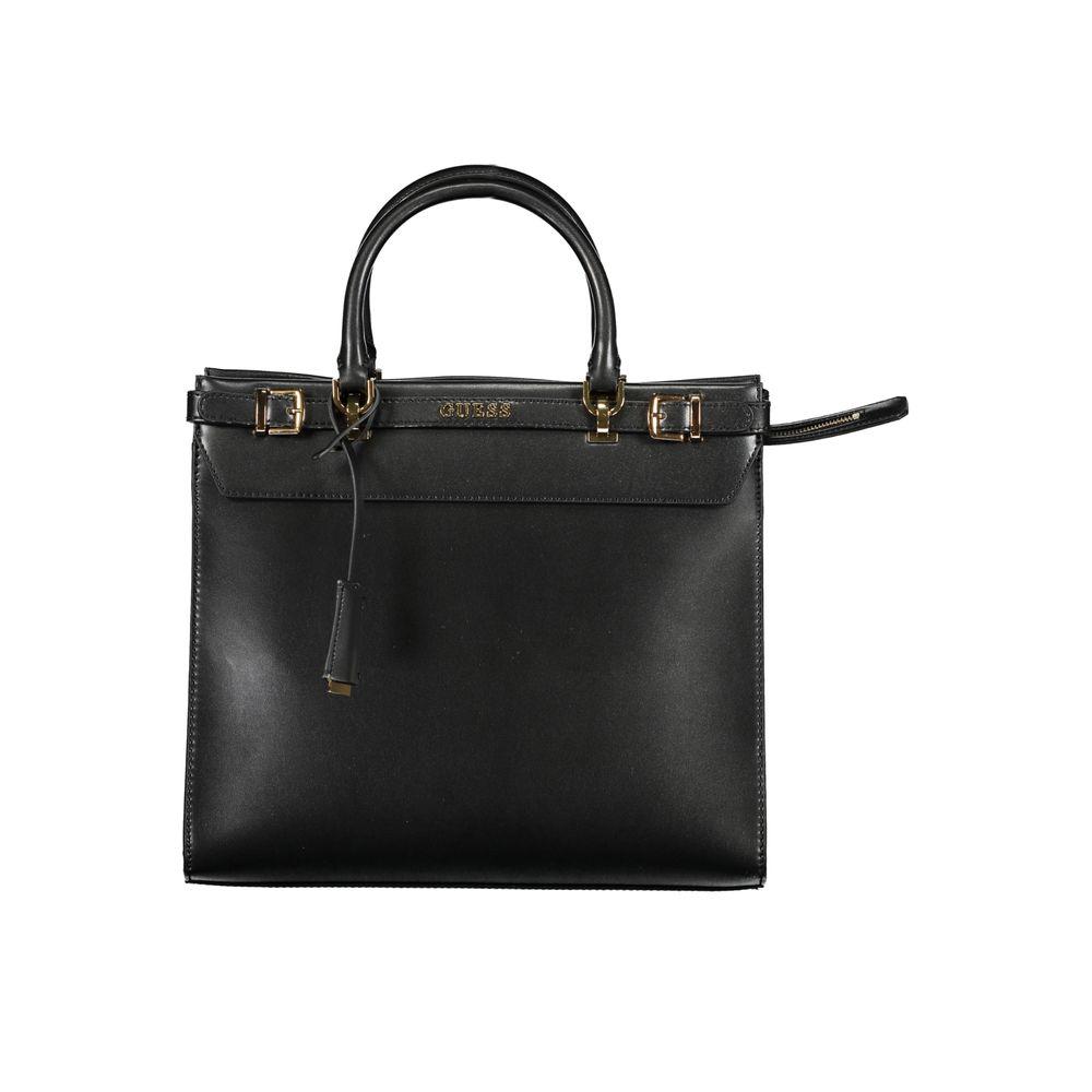 Schwarze Polyethylen-Handtasche