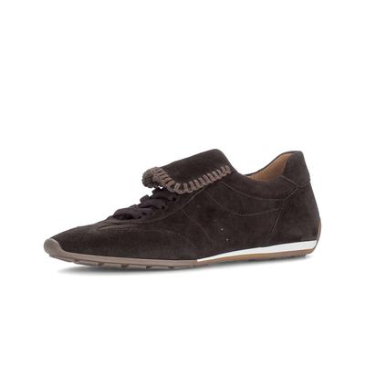 Sneaker GABOR "Sneaker low", Damen, Gr. 36, braun, Schuhe Sneaker