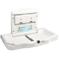 Wickelstation Simex Baby Changing Station horizontal zusammenklappbare Wickelstation, mit Handtuchspender