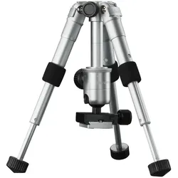 mantona kaleido mini shining silver metal (Metall), Stativ, Silber