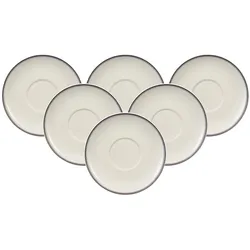 KAFFEE- / TEEUNTERTASSEN Design Naif bunt ø 15 cm 6er Set