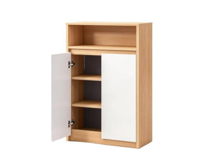 Heizung Verkleidung aus Holz Heizung Abdeckung, Einfache Montage 2 verstellbare Einlegeböden, 2 Türen Soft Close Funktion, offene Rückseite Wohn Schlafzimmer(100*100*20cm/39*39*8in)