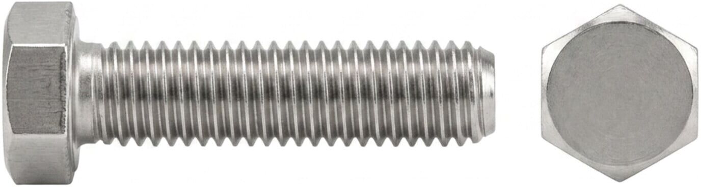 GH Baubeschläge DIN 933 Sechskantschraube VG M10x100 Stahl 8.8 feuerverzinkt ; Industrial Quality Supplies (009338200100100)