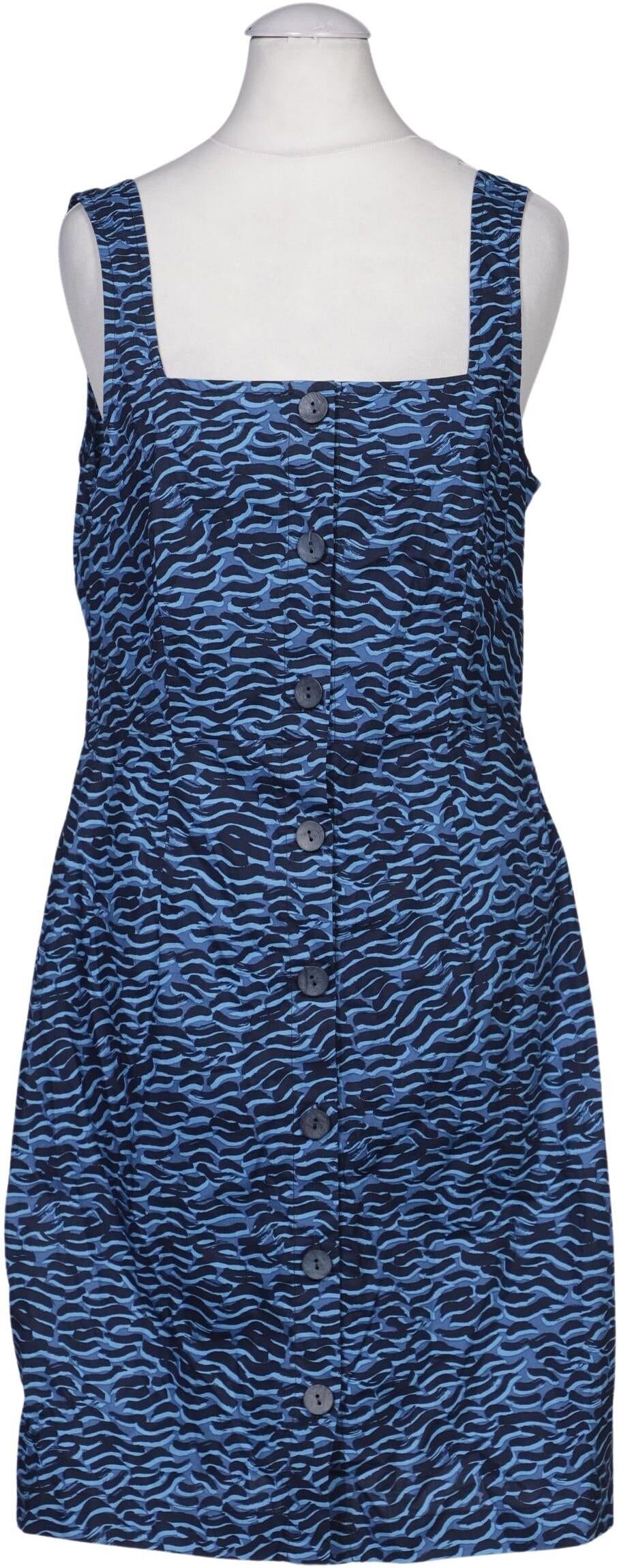 nice things Damen Kleid, Blau, Gr. EU 30 (IT 36), Baumwolle - Second Hand