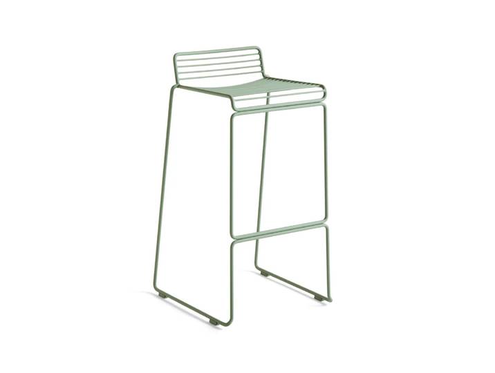 HAY Hee High Barstuhl 75 cm Fall green