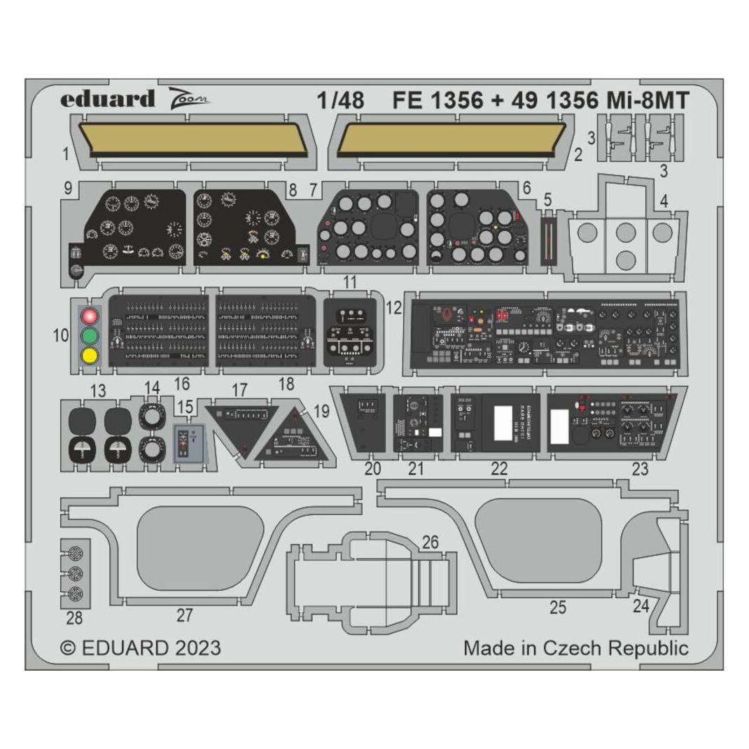 Eduard Mi-8MT 1/48 TRUMPETER (FE1356)